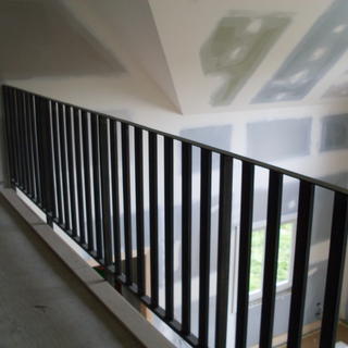 Wrought iron balustrade