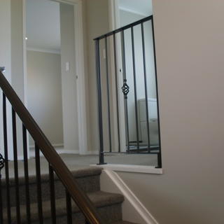 Wrought iron balustrade